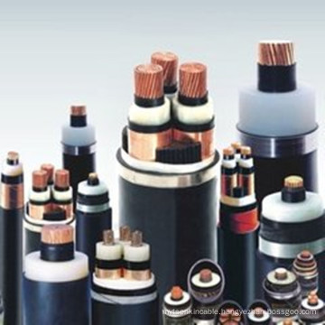 Copper/ aluminum conductor XLPE insulationdual non-magnetic metal tdpe armoures PVCsheath  up to 35KV medium voltage power cable